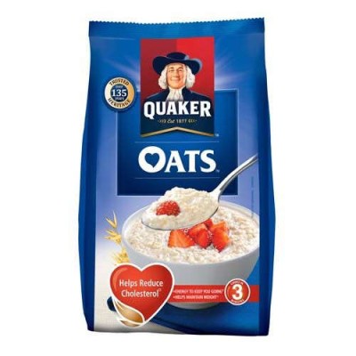 QUAKER COOKING WHITE OATS REFILL 200G